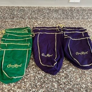 Crown Royal bags 11 total Crown Apple